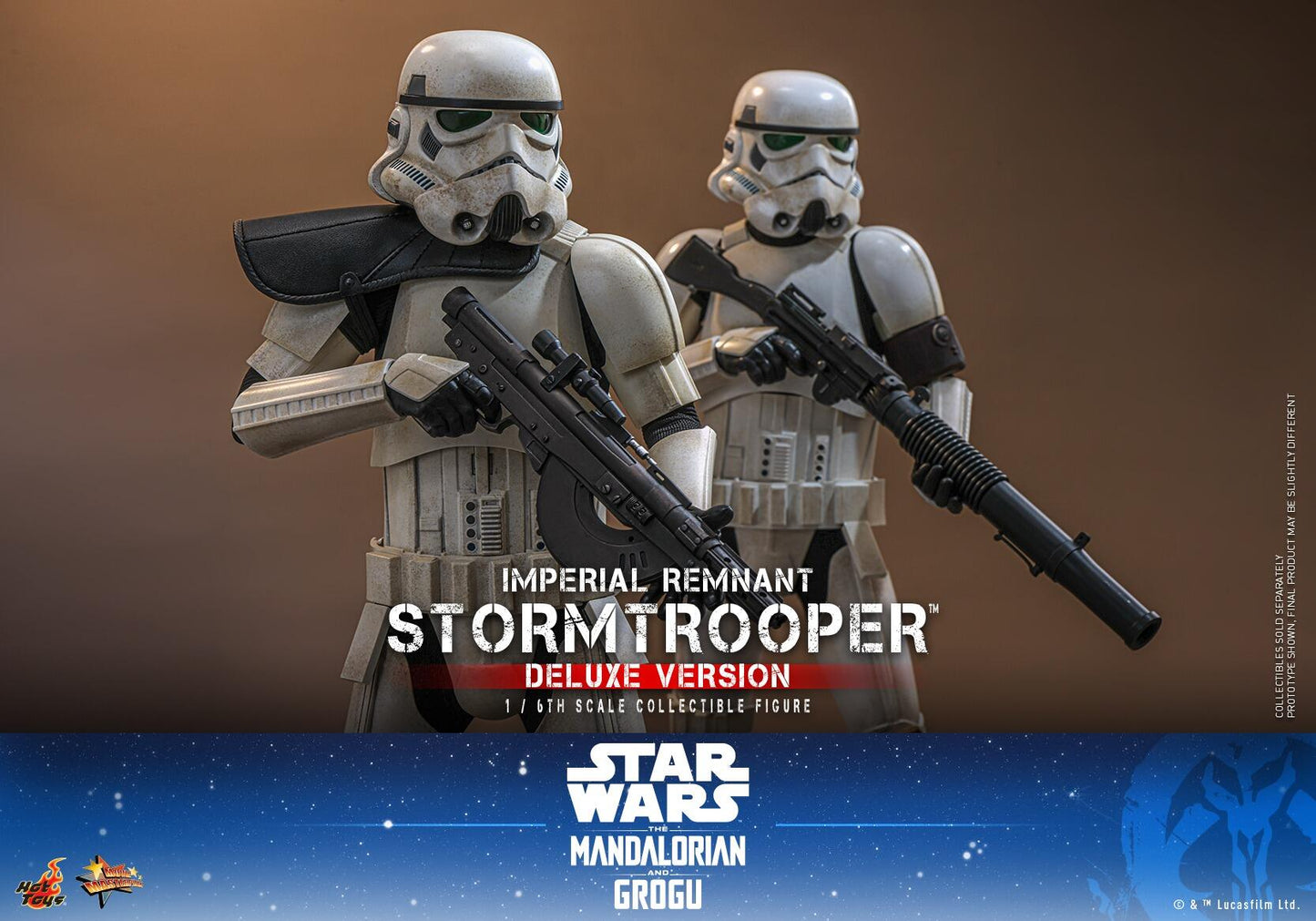 *PRE-ORDER Imperial Remnant Stormtrooper (Deluxe) - Star Wars The Mandalorian & Grogu Hot Toys Collectibles 1/6 Scale Action Figure