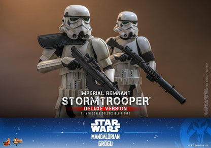 *PRE-ORDER Imperial Remnant Stormtrooper (Deluxe) - Star Wars The Mandalorian & Grogu Hot Toys Collectibles 1/6 Scale Action Figure