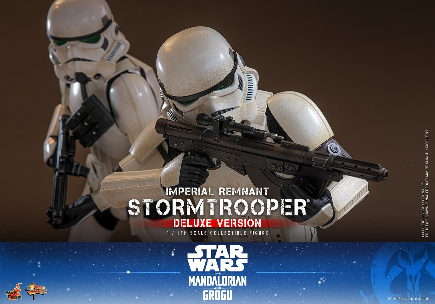 *PRE-ORDER Imperial Remnant Stormtrooper (Deluxe) - Star Wars The Mandalorian & Grogu Hot Toys Collectibles 1/6 Scale Action Figure