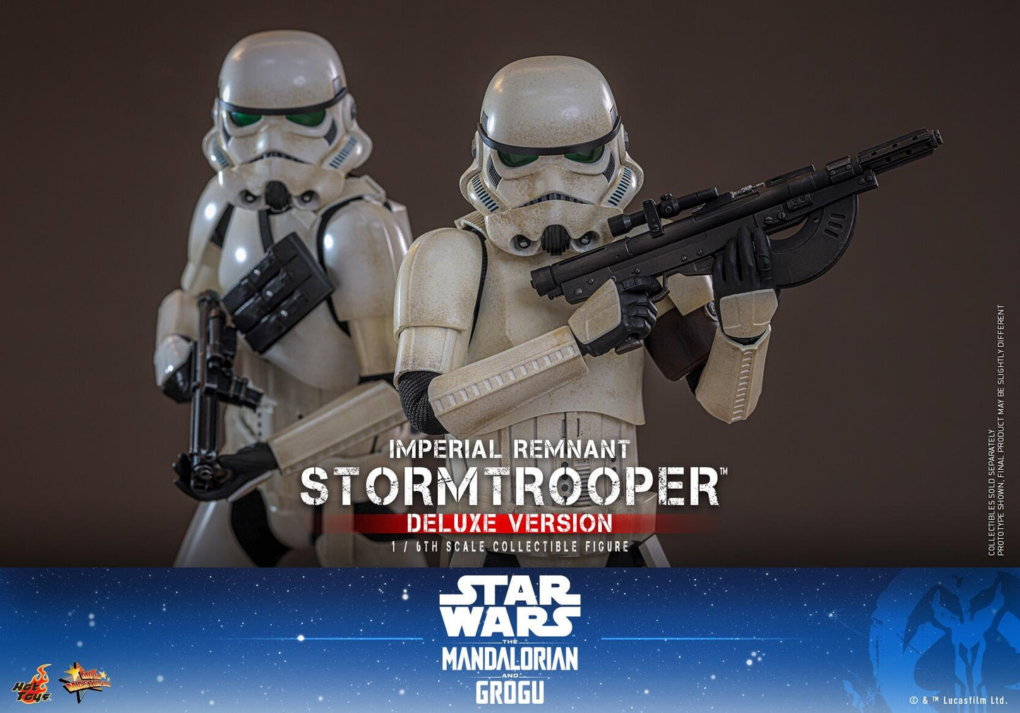 *PRE-ORDER Imperial Remnant Stormtrooper (Deluxe) - Star Wars The Mandalorian & Grogu Hot Toys Collectibles 1/6 Scale Action Figure