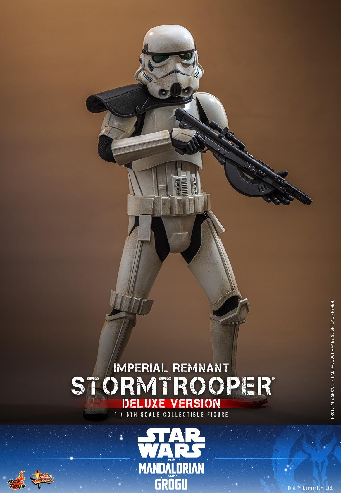 *PRE-ORDER Imperial Remnant Stormtrooper (Deluxe) - Star Wars The Mandalorian & Grogu Hot Toys Collectibles 1/6 Scale Action Figure