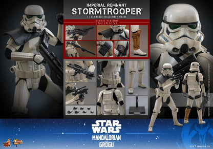 *PRE-ORDER Imperial Remnant Stormtrooper (Deluxe) - Star Wars The Mandalorian & Grogu Hot Toys Collectibles 1/6 Scale Action Figure