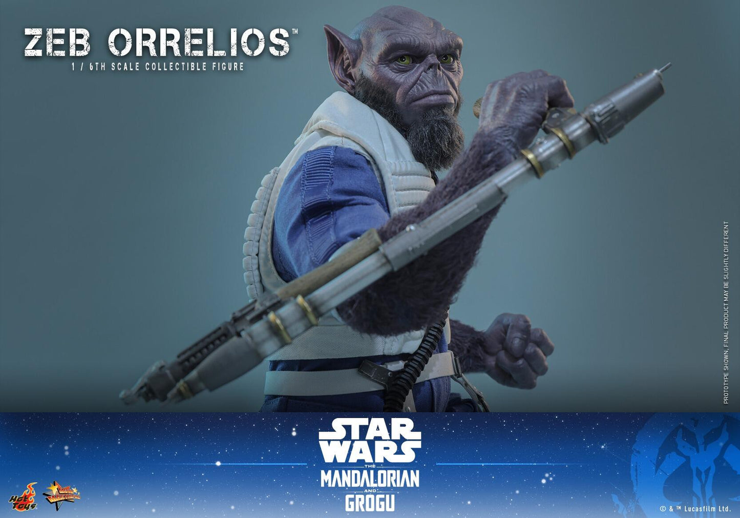*PRE-ORDER Zeb Orrelios - Star Wars The Mandalorian & Grogu Hot Toys Collectibles 1/6 Scale Action Figure