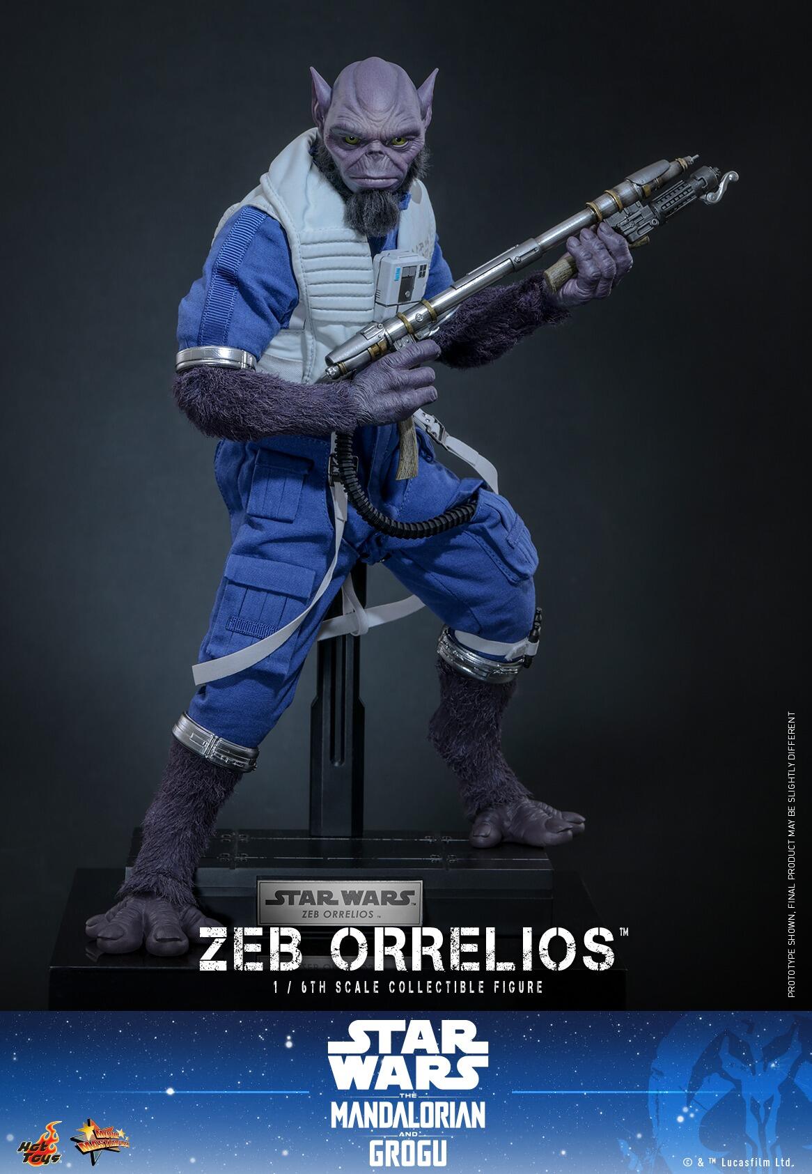 *PRE-ORDER Zeb Orrelios - Star Wars The Mandalorian & Grogu Hot Toys Collectibles 1/6 Scale Action Figure
