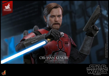 Obi-Wan Kenobi (Mandalorian Armor) - Star Wars: The Clone Wars Hot Toys Exclusive Collectibles 1/6 Scale Action Figure