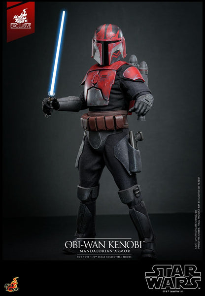 Obi-Wan Kenobi (Mandalorian Armor) - Star Wars: The Clone Wars Hot Toys Exclusive Collectibles 1/6 Scale Action Figure