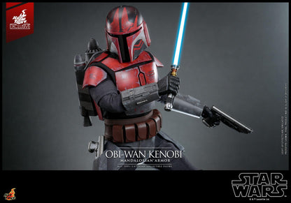 Obi-Wan Kenobi (Mandalorian Armor) - Star Wars: The Clone Wars Hot Toys Exclusive Collectibles 1/6 Scale Action Figure