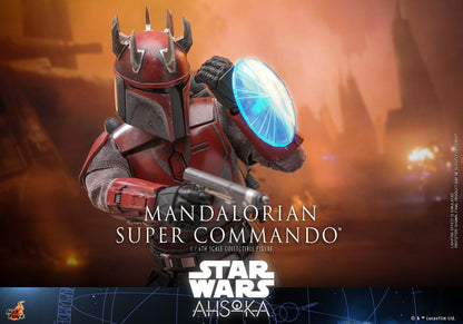 Mandalorian Super Commando - Star Wars: Ahsoka Hot Toys Collectibles 1/6 Scale Action Figure