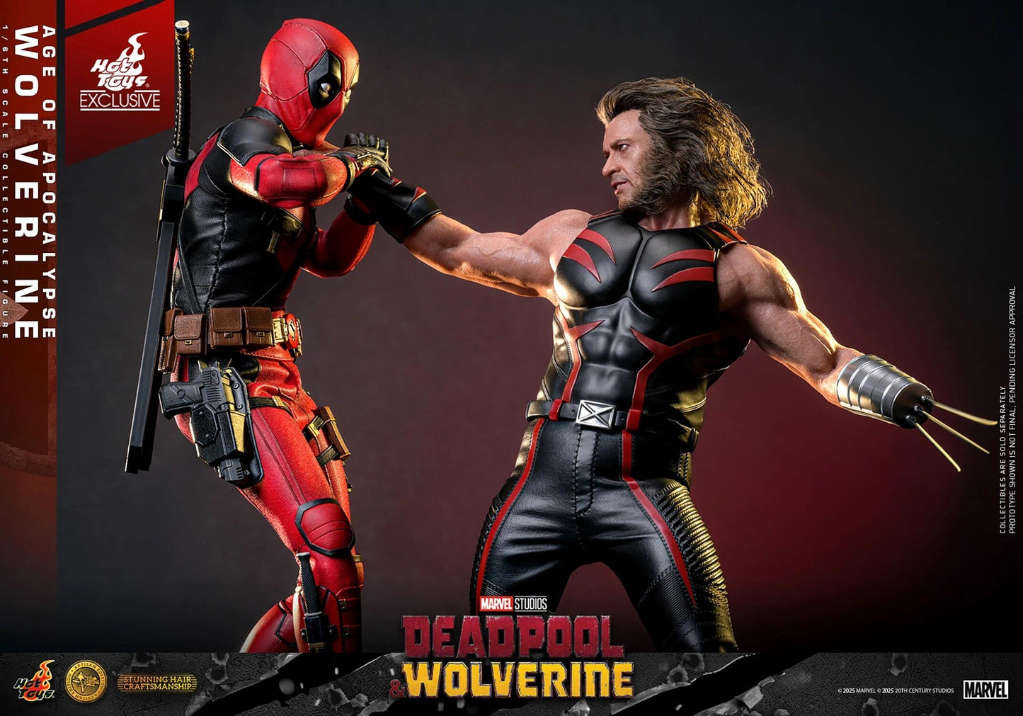 *PRE-ORDER Age of Apocalypse Wolverine (Artisan Edition) - Deadpool & Wolverine Hot Toys Collectibles 1/6 Scale Action Figure