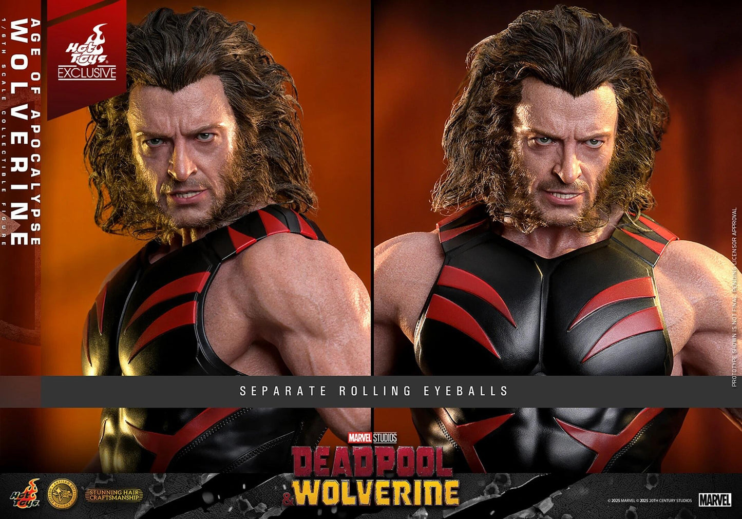 *PRE-ORDER Age of Apocalypse Wolverine (Artisan Edition) - Deadpool & Wolverine Hot Toys Collectibles 1/6 Scale Action Figure