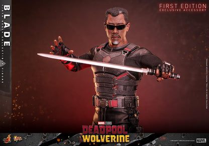Blade - Marvel Deadpool & Wolverine Hot Toys Collectibles 1/6 Scale Action Figure