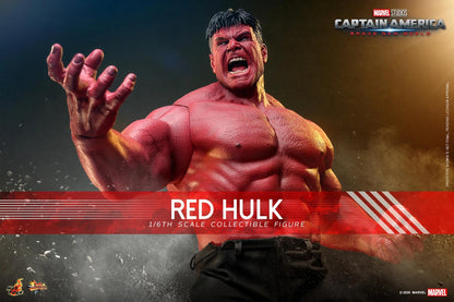 Red Hulk - Marvel Captain America: Brave New World Hot Toys Collectibles 1/6 Scale Action Figure