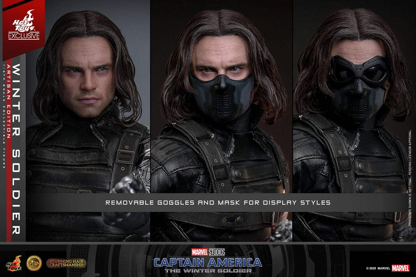 *PRE-ORDER Winter Soldier (Artisan Edition) - Captain America: The Winter Soldier Hot Toys Collectibles 1/6 Scale Action Figure