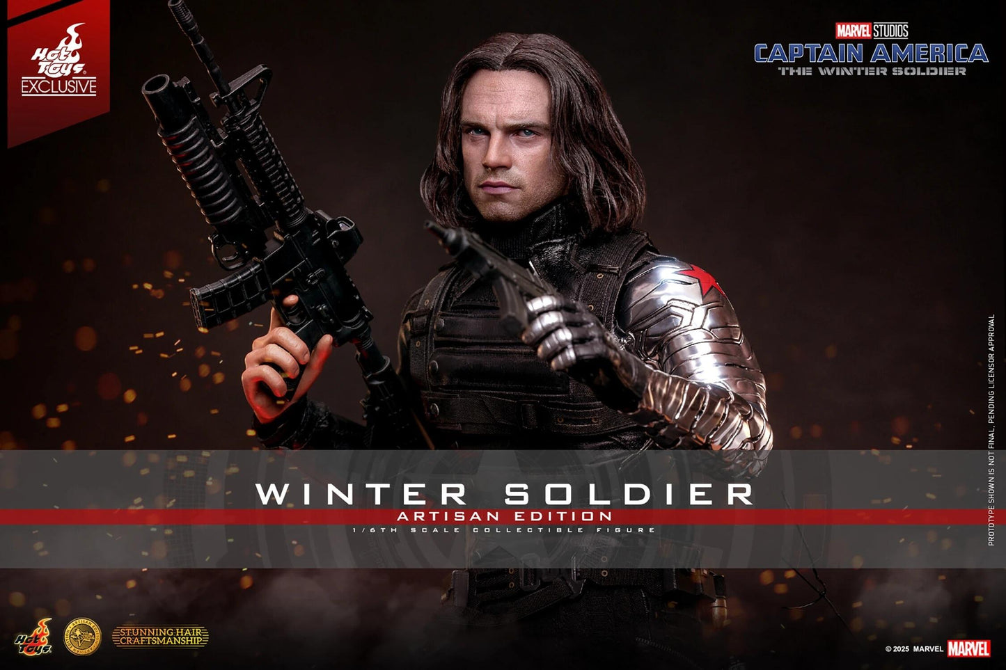 *PRE-ORDER Winter Soldier (Artisan Edition) - Captain America: The Winter Soldier Hot Toys Collectibles 1/6 Scale Action Figure