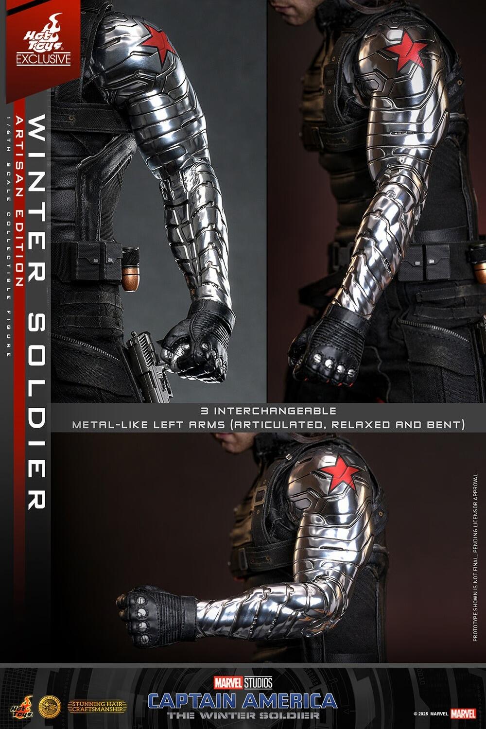 *PRE-ORDER Winter Soldier (Artisan Edition) - Captain America: The Winter Soldier Hot Toys Collectibles 1/6 Scale Action Figure