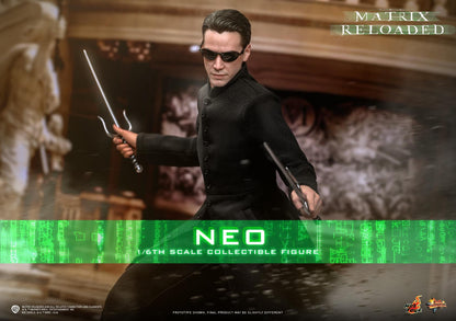 *PRE-ORDER Neo - The Matrix Reloaded Hot Toys Collectibles 1/6 Scale Action Figure