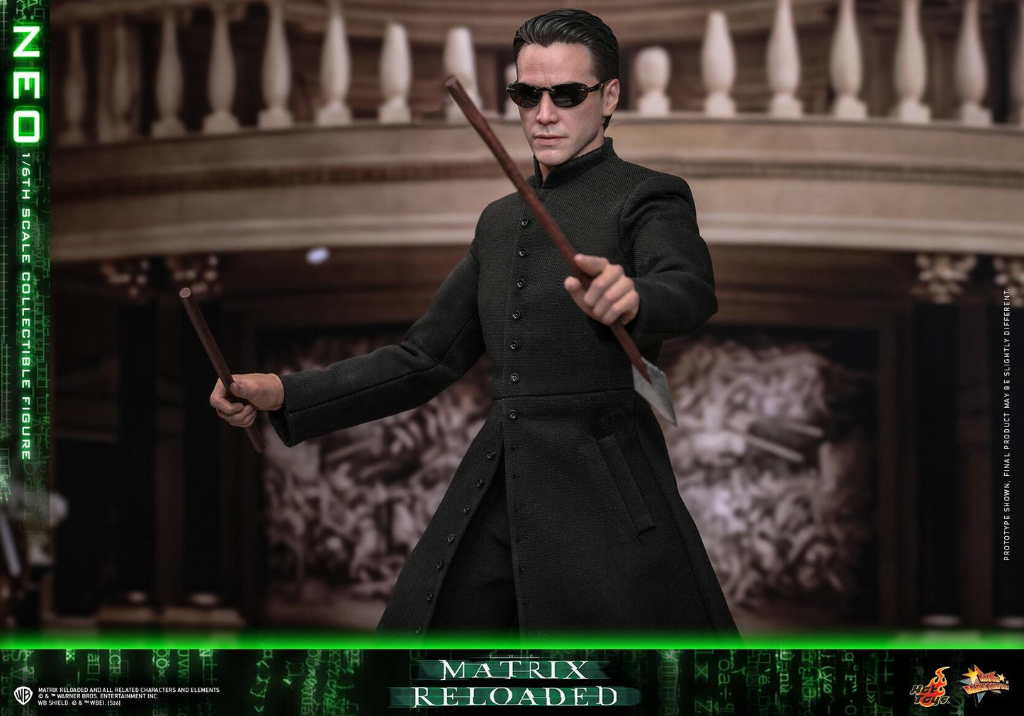 *PRE-ORDER Neo - The Matrix Reloaded Hot Toys Collectibles 1/6 Scale Action Figure