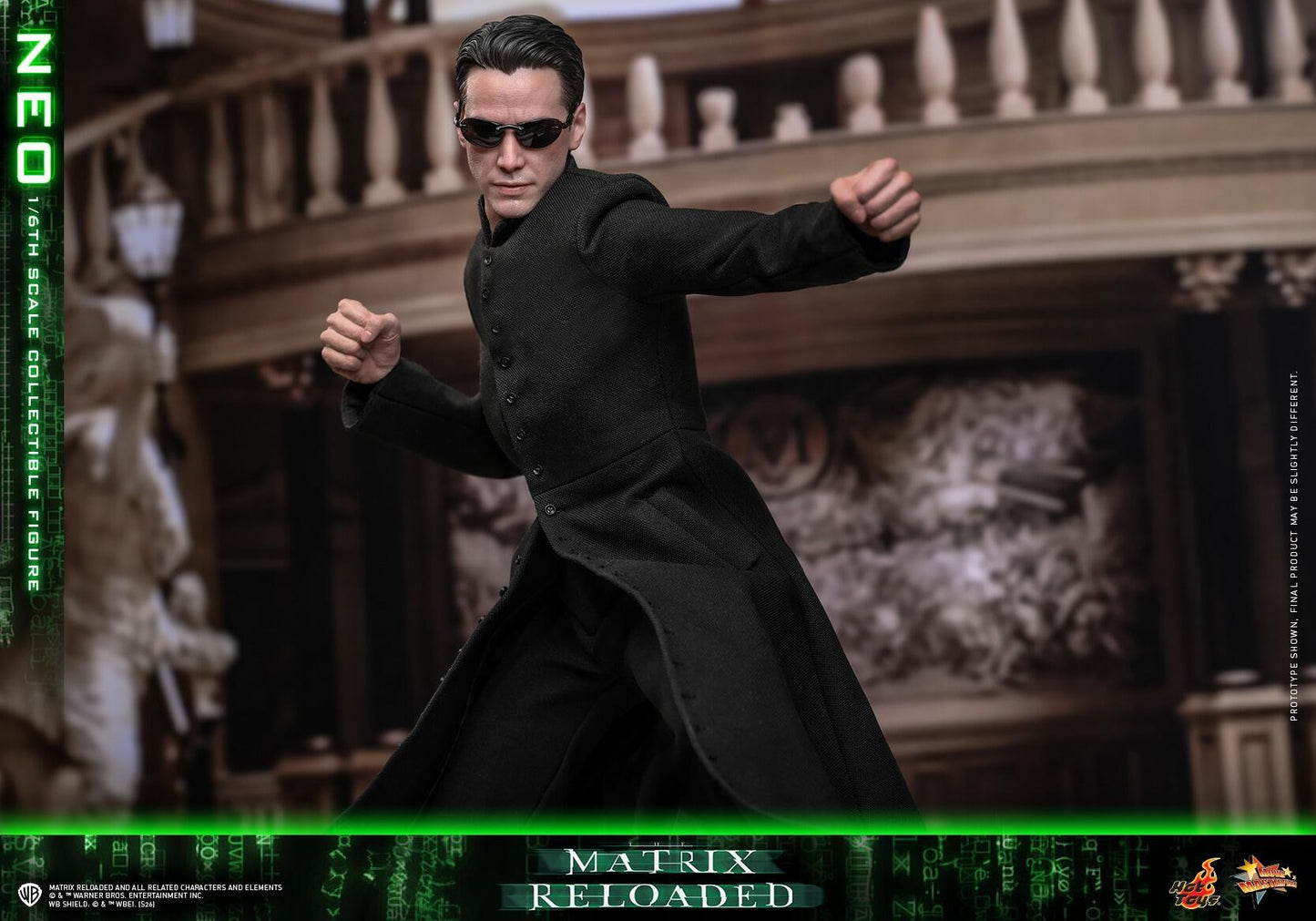 *PRE-ORDER Neo - The Matrix Reloaded Hot Toys Collectibles 1/6 Scale Action Figure