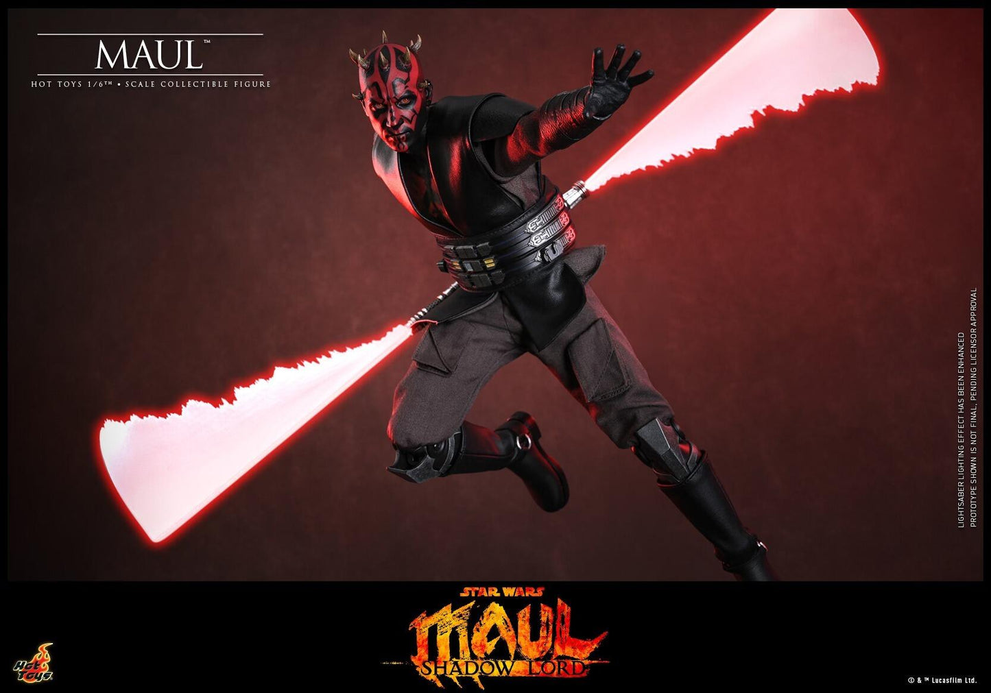 *PRE-ORDER Maul - Star Wars Maul: Shadow Lord Hot Toys Collectibles 1/6 Scale Action Figure