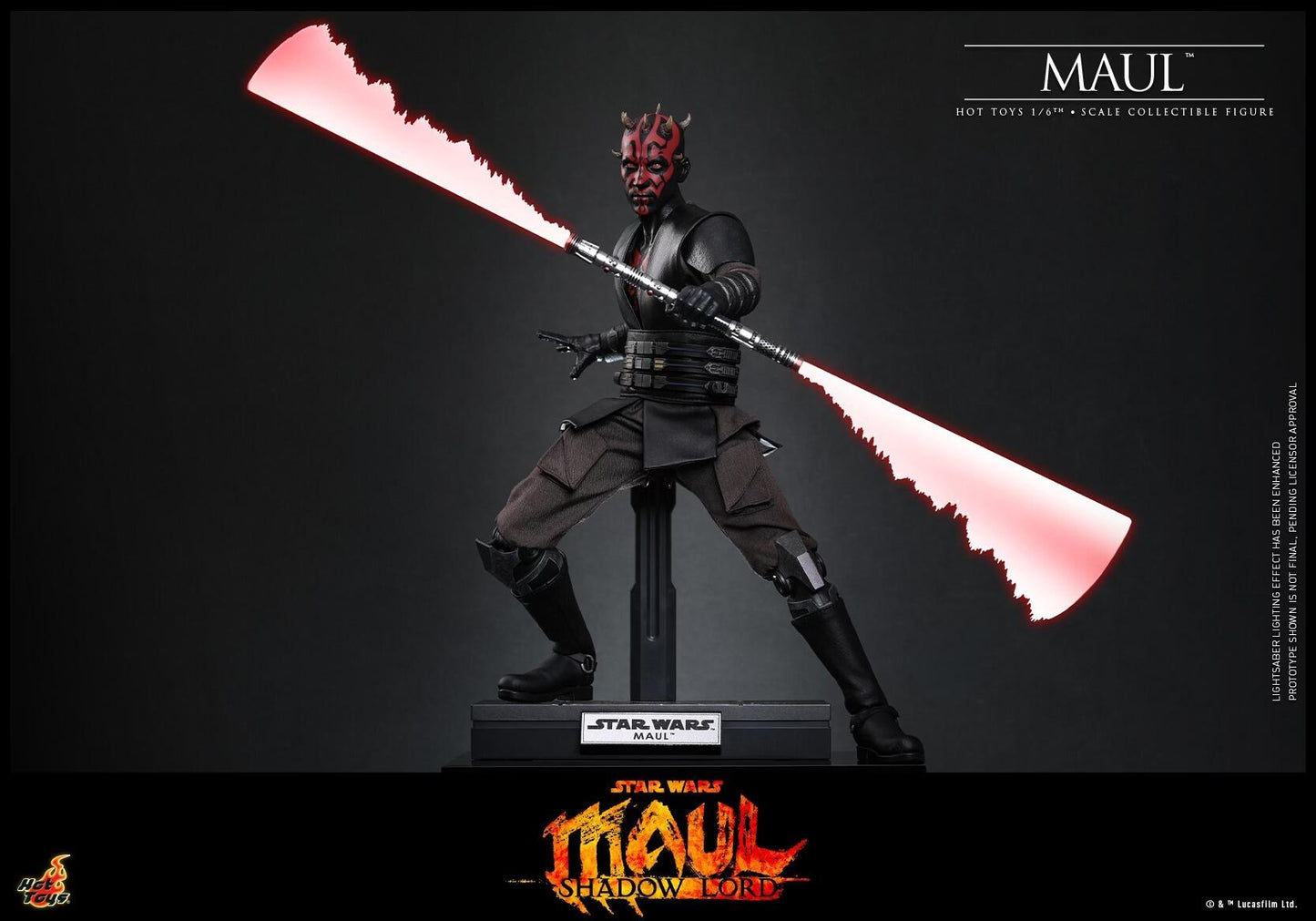 *PRE-ORDER Maul - Star Wars Maul: Shadow Lord Hot Toys Collectibles 1/6 Scale Action Figure