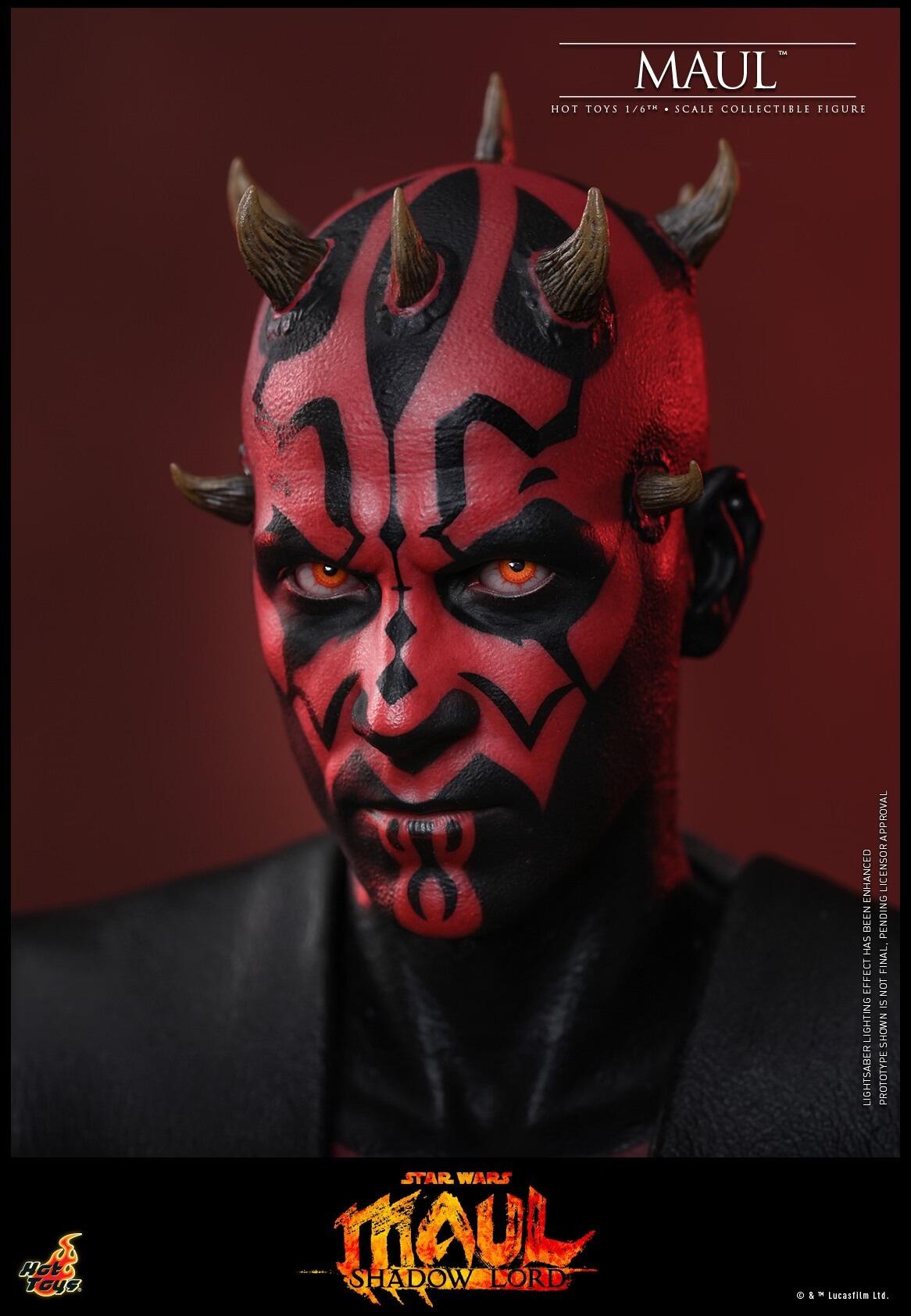 *PRE-ORDER Maul - Star Wars Maul: Shadow Lord Hot Toys Collectibles 1/6 Scale Action Figure