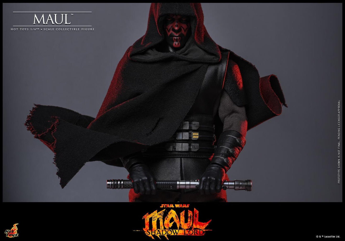 *PRE-ORDER Maul - Star Wars Maul: Shadow Lord Hot Toys Collectibles 1/6 Scale Action Figure