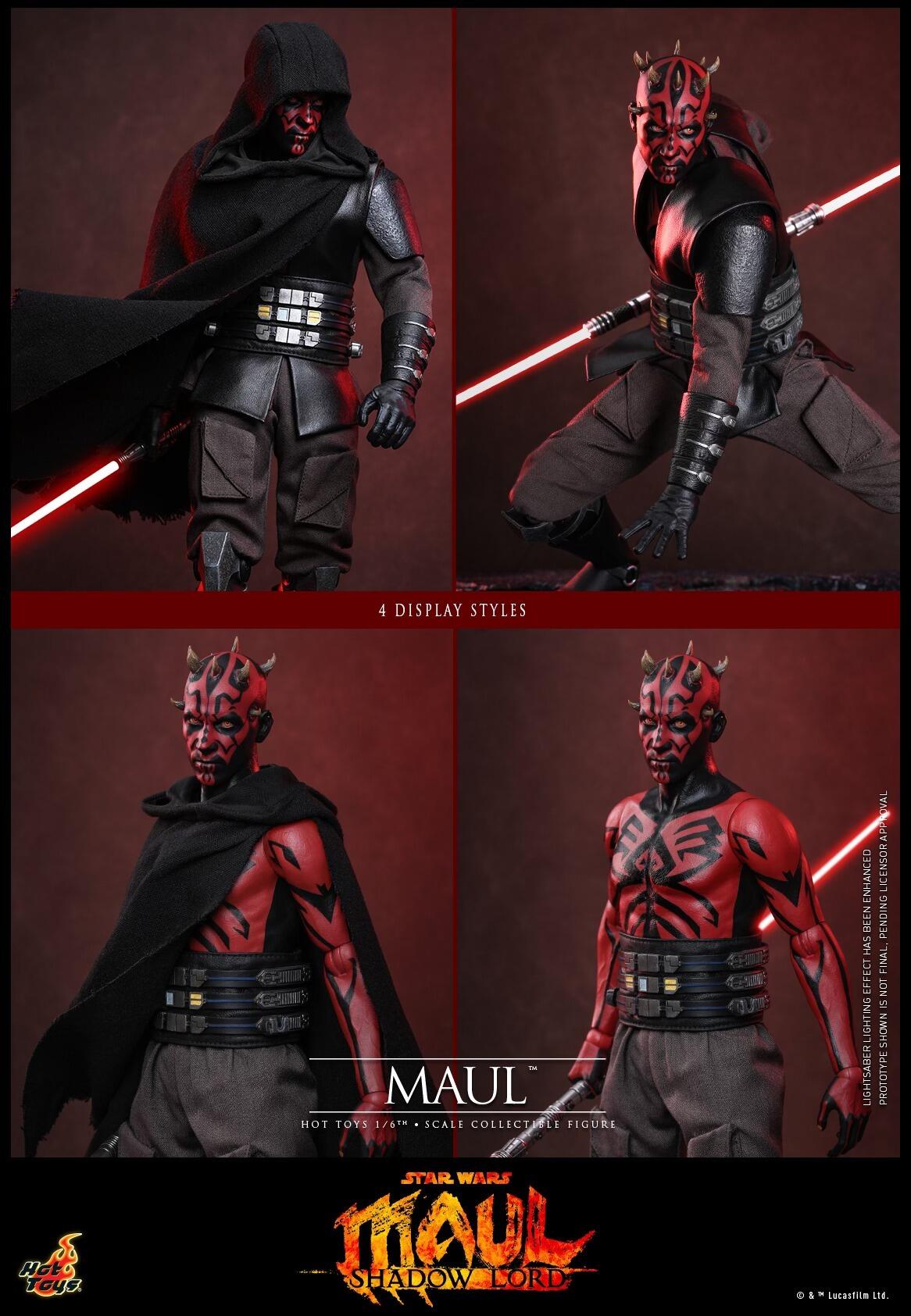 *PRE-ORDER Maul - Star Wars Maul: Shadow Lord Hot Toys Collectibles 1/6 Scale Action Figure