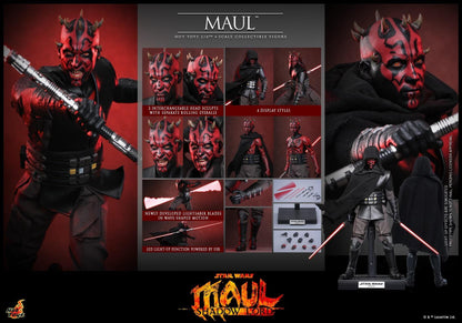 *PRE-ORDER Maul - Star Wars Maul: Shadow Lord Hot Toys Collectibles 1/6 Scale Action Figure