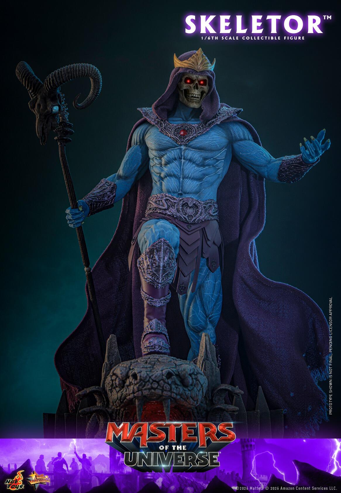 *PRE-ORDER Skeletor - Masters Of The Universe Hot Toys Collectibles 1/6 Scale Action Figure