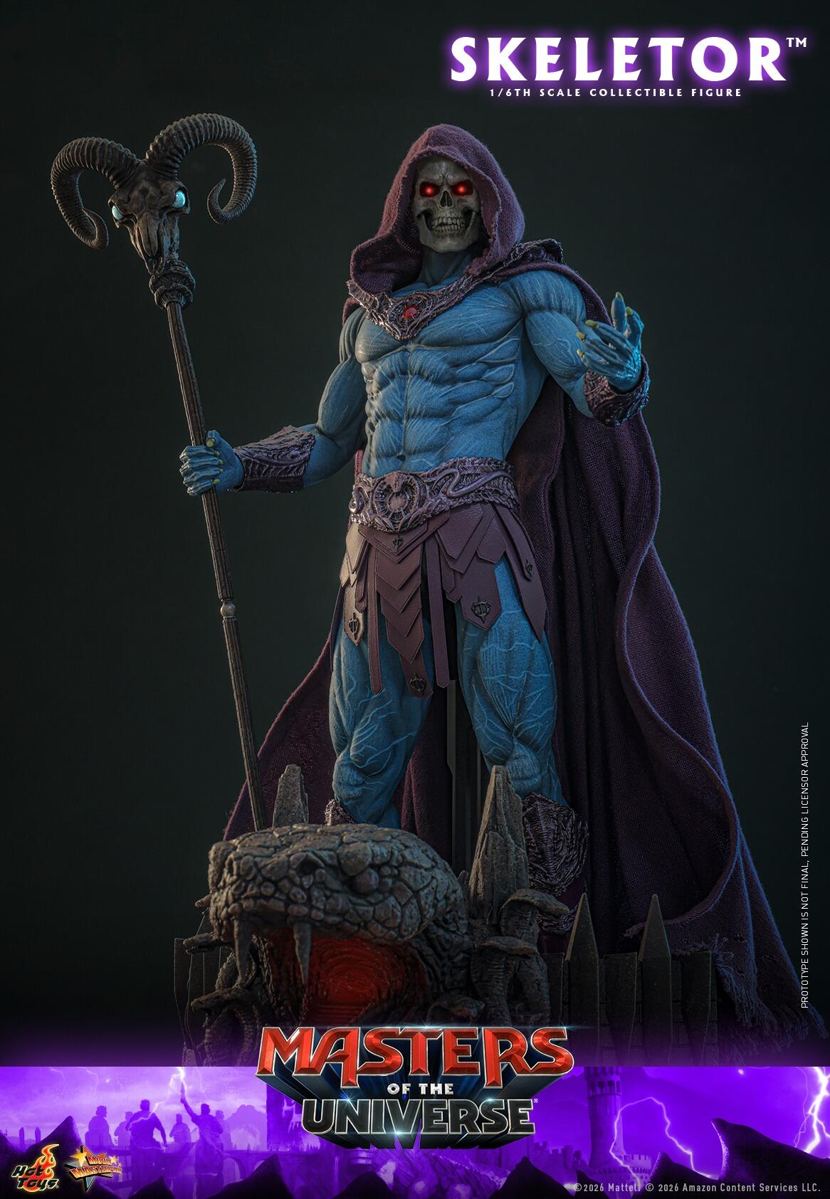 *PRE-ORDER Skeletor - Masters Of The Universe Hot Toys Collectibles 1/6 Scale Action Figure