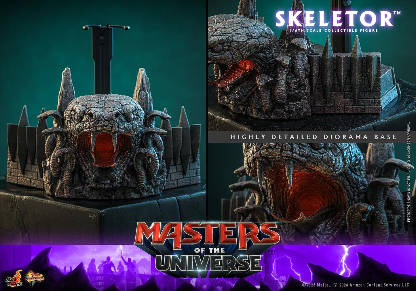 *PRE-ORDER Skeletor - Masters Of The Universe Hot Toys Collectibles 1/6 Scale Action Figure