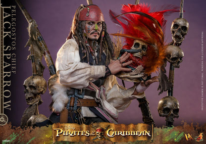*PRE-ORDER Pelegostos Chief Jack Sparrow - Pirates of the Caribbean: Dead Man's Chest Hot Toys Collectibles 1/6 Scale Action Figure