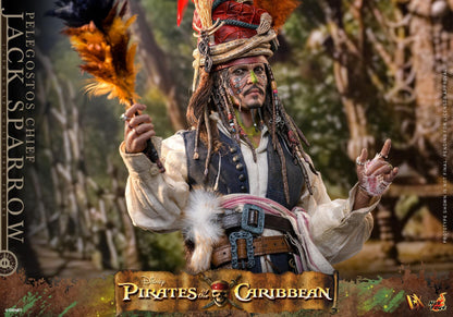 *PRE-ORDER Pelegostos Chief Jack Sparrow - Pirates of the Caribbean: Dead Man's Chest Hot Toys Collectibles 1/6 Scale Action Figure