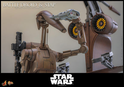 *PRE-ORDER B1 Battle Droid & STAP - Star Wars: The Phantom Menace Hot Toys Collectibles 1/6 Scale Action Figure