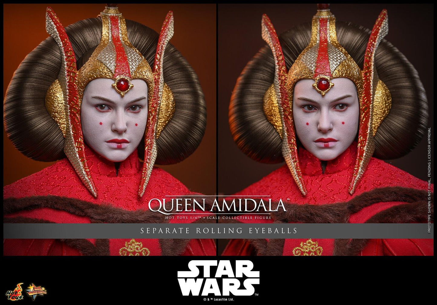 *PRE-ORDER Queen Amidala - Star Wars: The Phantom Menace Hot Toys Collectibles 1/6 Scale Action Figure
