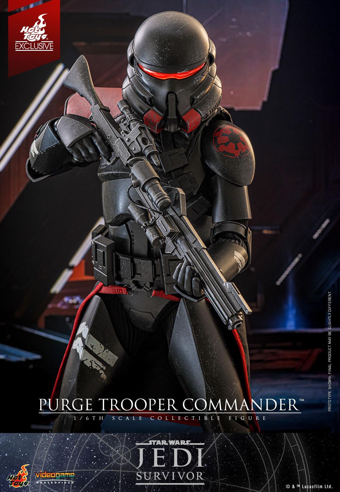 Purge Trooper Commander - Star Wars: Jedi Survivor Hot Toys Exclusive Collectibles 1/6 Scale Action Figure