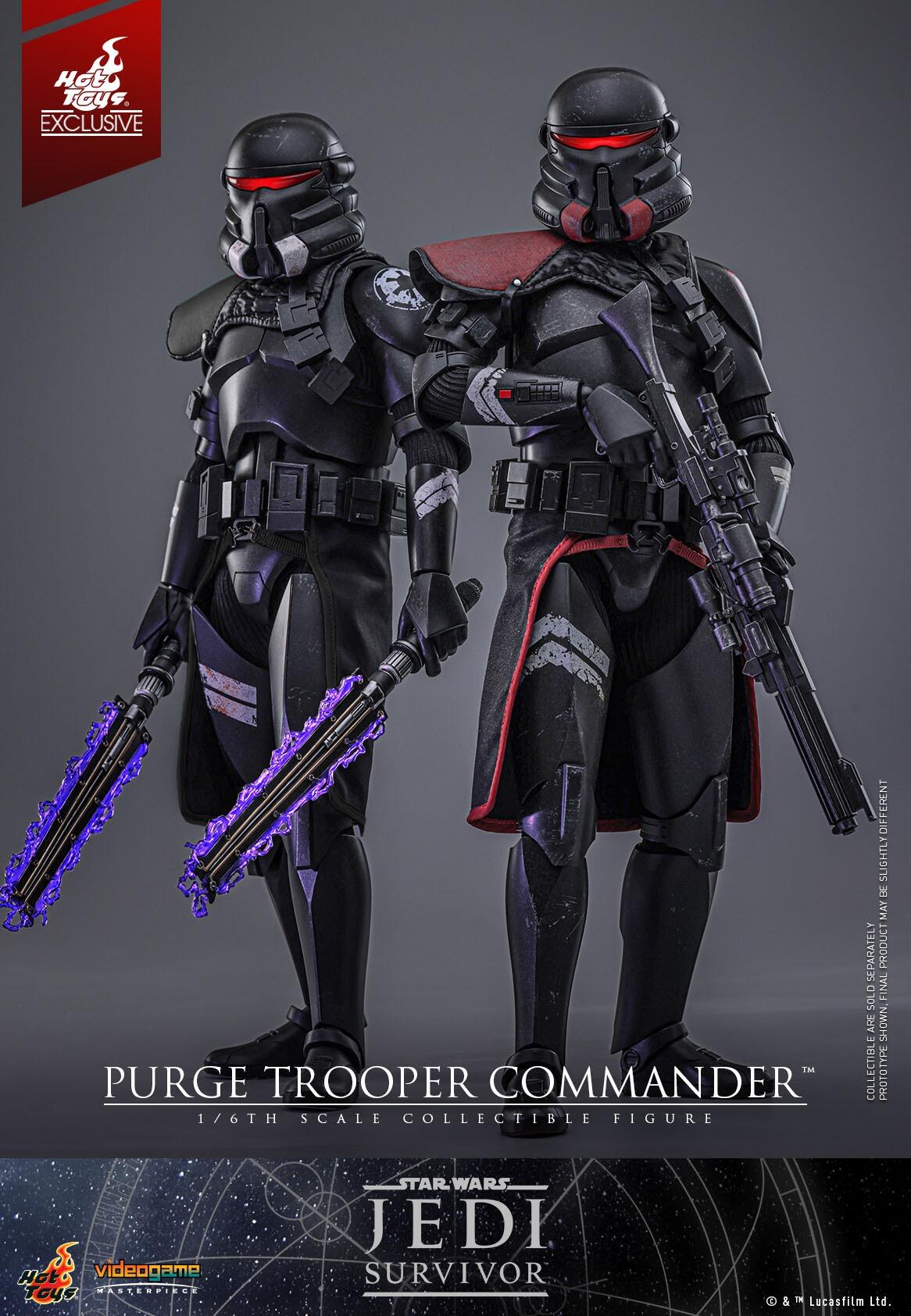 Purge Trooper Commander - Star Wars: Jedi Survivor Hot Toys Exclusive Collectibles 1/6 Scale Action Figure