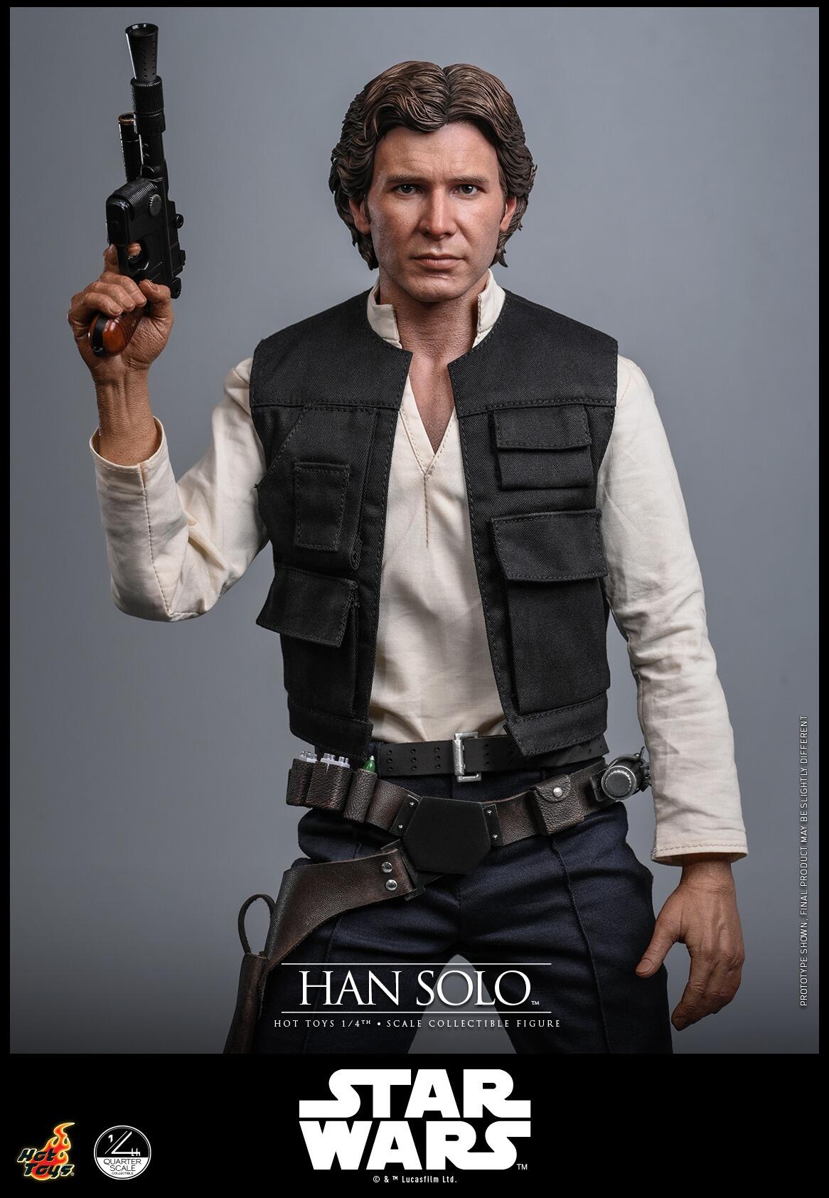 *PRE-ORDER Han Solo - Star Wars IV: A New Hope Hot Toys Collectibles 1/4 Scale Action Figure