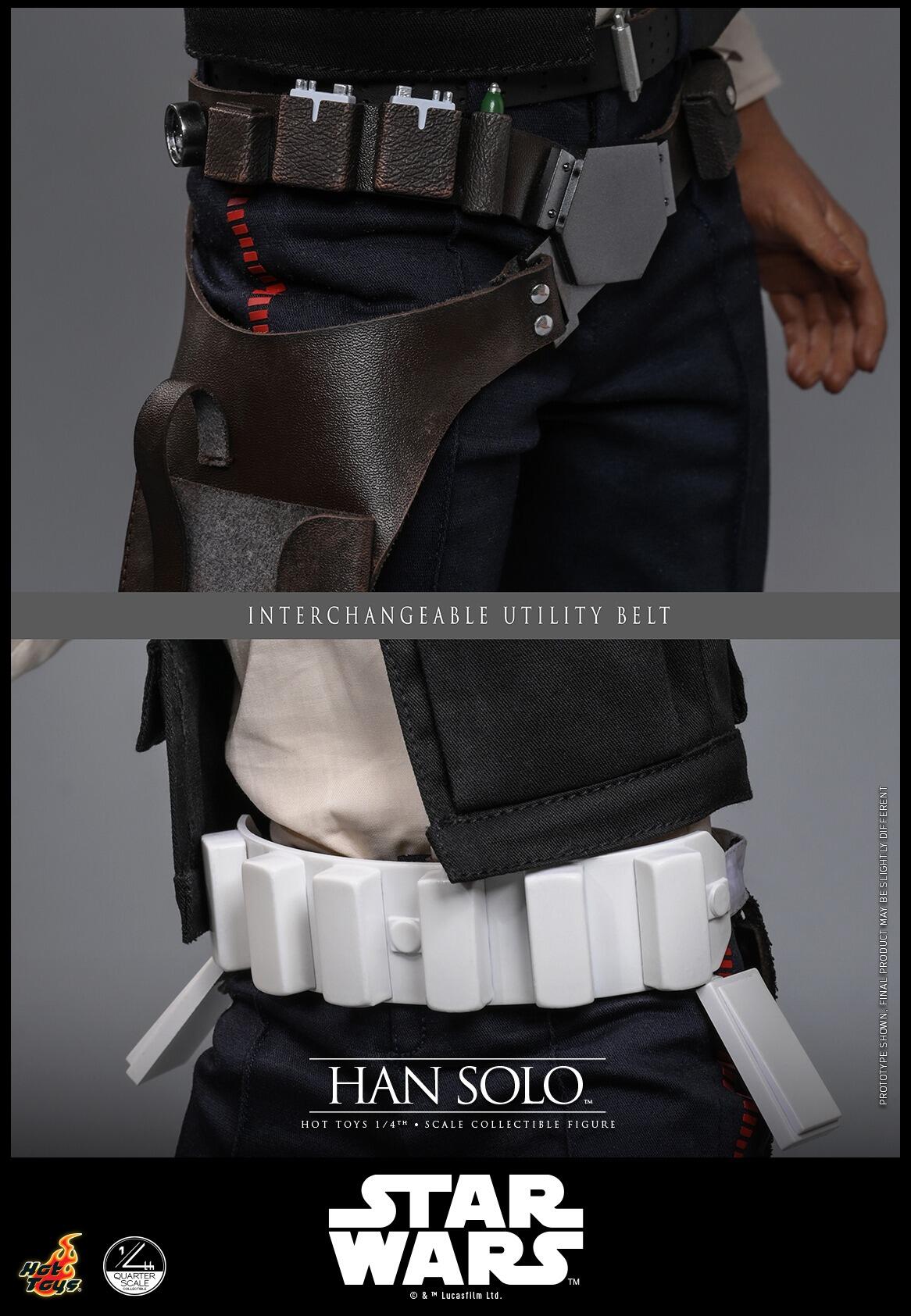*PRE-ORDER Han Solo - Star Wars IV: A New Hope Hot Toys Collectibles 1/4 Scale Action Figure