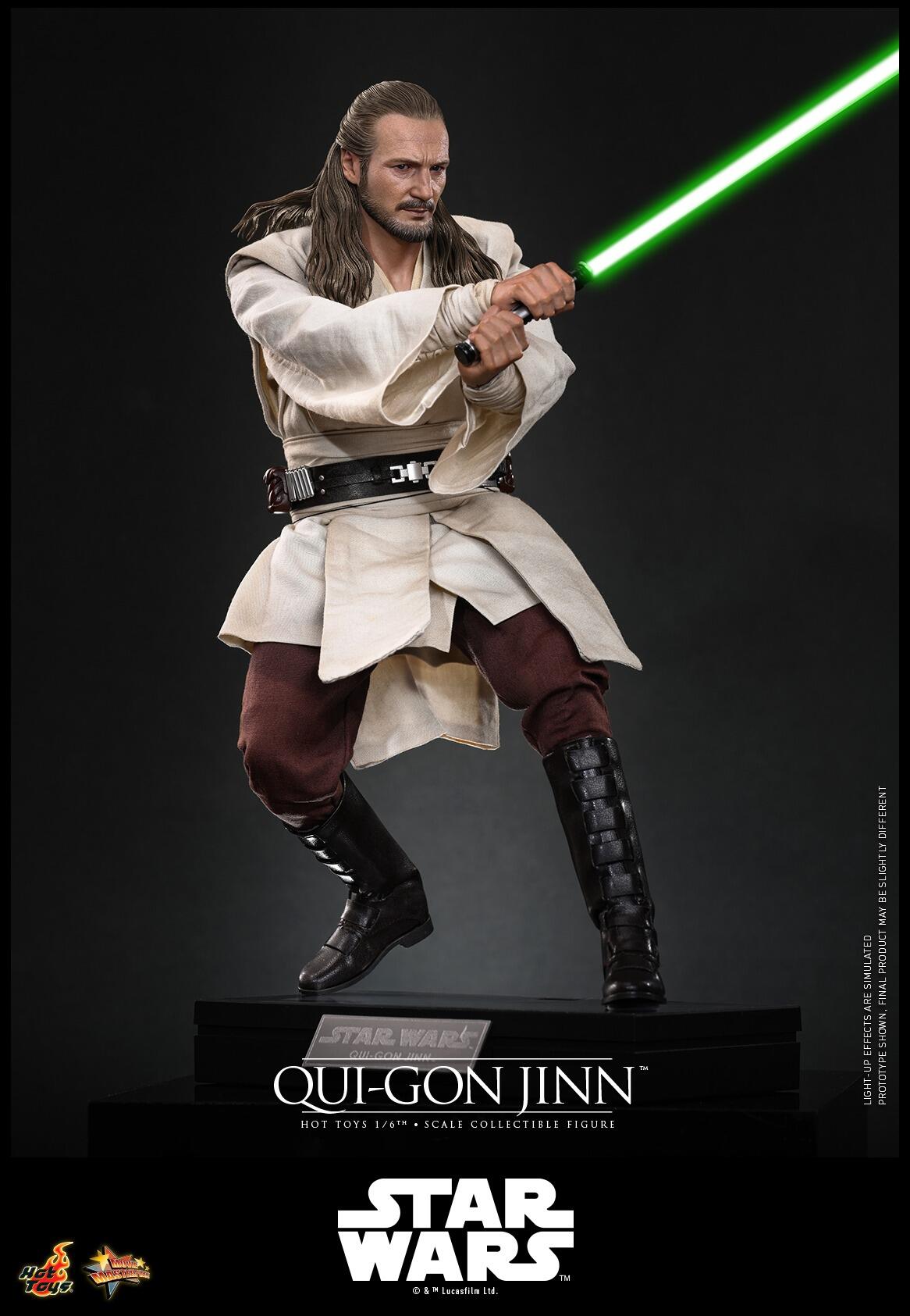 *PRE-ORDER Qui-Gon Jinn - Star Wars: The Phantom Menace Hot Toys Collectibles 1/6 Scale Action Figure