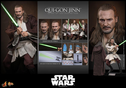 *PRE-ORDER Qui-Gon Jinn - Star Wars: The Phantom Menace Hot Toys Collectibles 1/6 Scale Action Figure