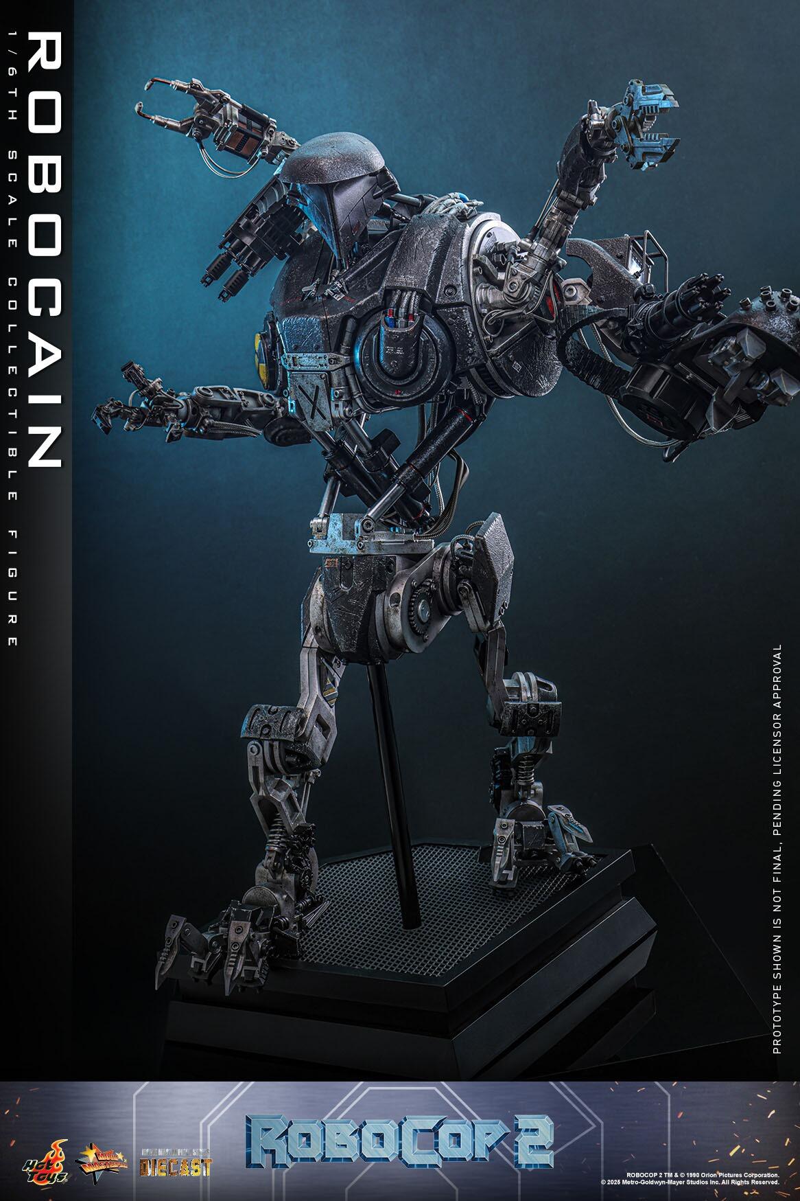 *PRE-ORDER Robocain - Robocop 2 Hot Toys Collectibles 1/6 Scale Action Figure