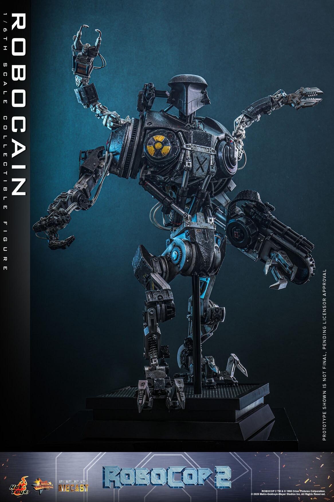 *PRE-ORDER Robocain - Robocop 2 Hot Toys Collectibles 1/6 Scale Action Figure