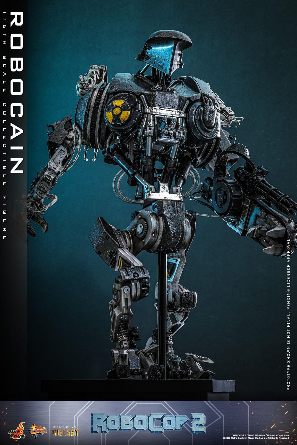 *PRE-ORDER Robocain - Robocop 2 Hot Toys Collectibles 1/6 Scale Action Figure