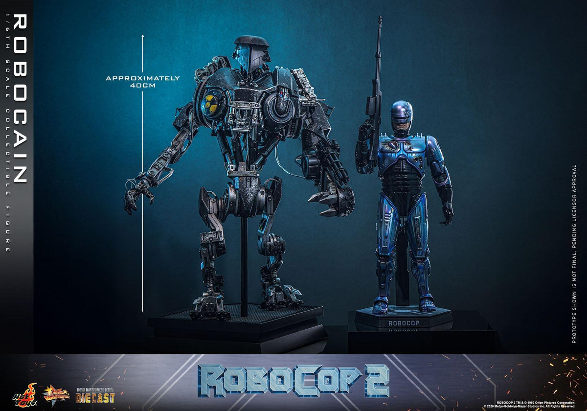 *PRE-ORDER Robocain - Robocop 2 Hot Toys Collectibles 1/6 Scale Action Figure