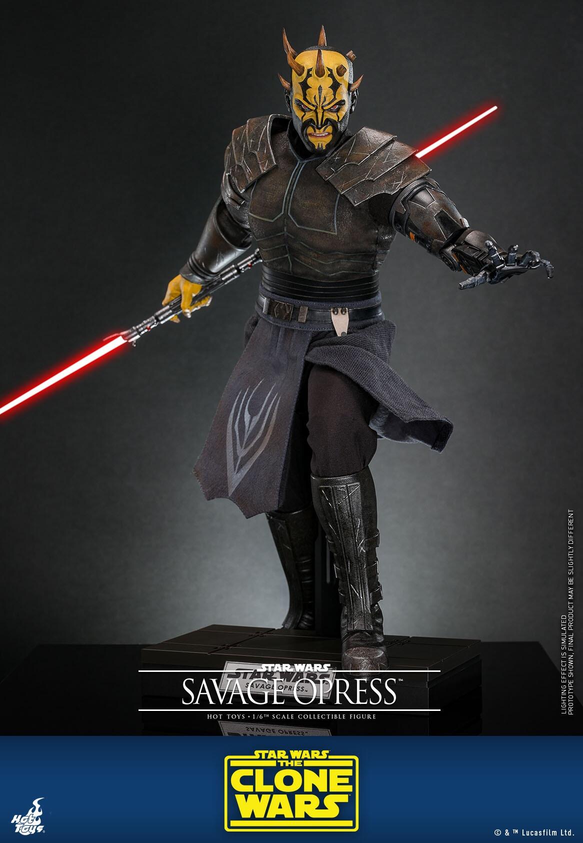 Savage Opress - Star Wars: The Clone Wars Hot Toys Collectibles 1/6 Scale Action Figure