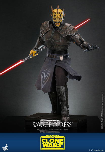Savage Opress - Star Wars: The Clone Wars Hot Toys Collectibles 1/6 Scale Action Figure
