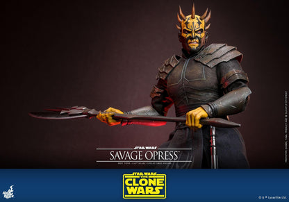 Savage Opress - Star Wars: The Clone Wars Hot Toys Collectibles 1/6 Scale Action Figure