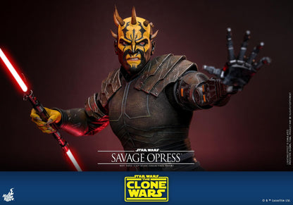 Savage Opress - Star Wars: The Clone Wars Hot Toys Collectibles 1/6 Scale Action Figure