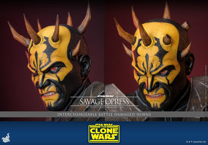 Savage Opress - Star Wars: The Clone Wars Hot Toys Collectibles 1/6 Scale Action Figure